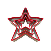 3Pcs Biscuit Mold - Durable Stainless Steel - Christmas Tree Star Shaped Cookie Cutter - Perfect for Festive Holiday Baking