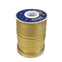 Mizh 1PC Cheongsam Cotton Core Sideband Cheongsam Covered Strips Cheongsam Core Inlaid Strip Cheongsam Border Line Cheongsam Ribbon with Core Golden