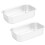 Eease BESTonZON 2pcs Loaf Pan Non Stick Bread Tin for Baking 1