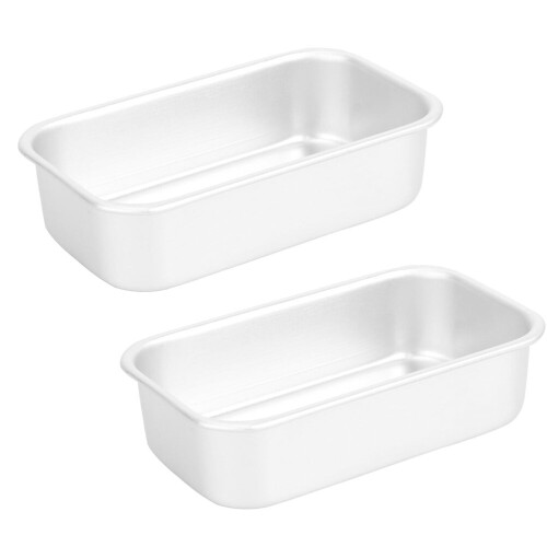 Eease BESTonZON 2pcs Loaf Pan Non Stick Bread Tin for Baking