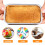 Eease BESTonZON 2pcs Loaf Pan Non Stick Bread Tin for Baking 3