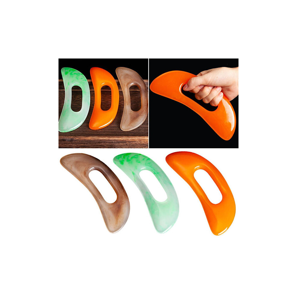 Orange Gua Sha Massage Tool Scraping Massager