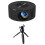Mini Projector LED Home Media Player Audio Portable Projectors with Projector Stand USB Projection Same Screen Mirror-B 1