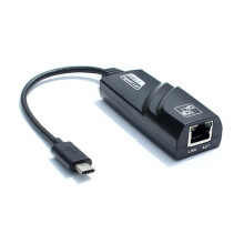 USB-C to Ethernet adapter Black