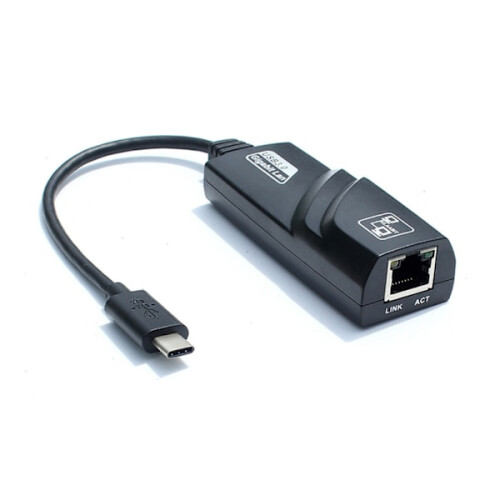 USB-C to Ethernet adapter Black