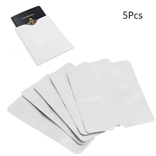 5pcs/lot Passport Protective Case Anti Scan RFID Blocking Protection