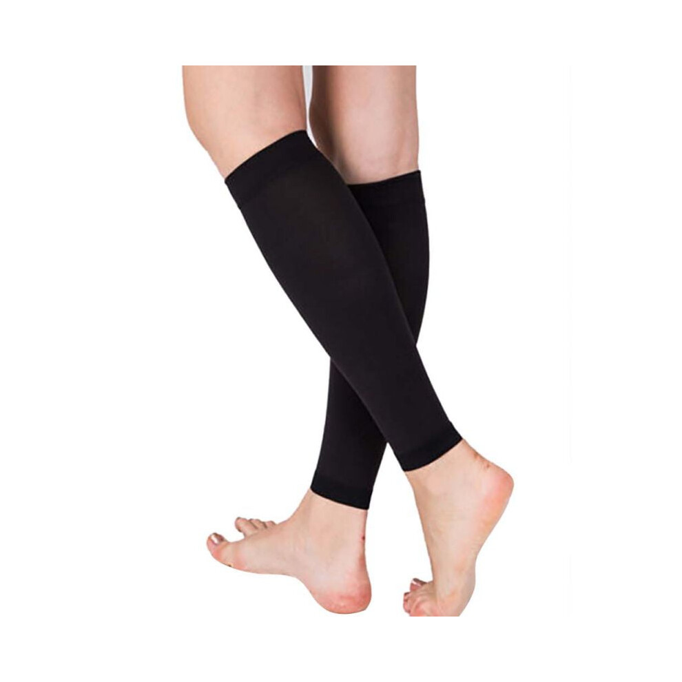 Feiona-Calf Compression Sleeve Relieve Leg Calf Sleeve Varicose Vein Circulation Compression Elastic Stocking Leg Support