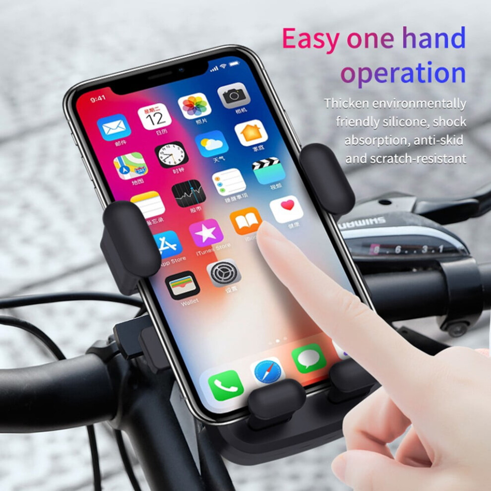 Kiplyki Wholesale Universal Bike Phone Mount Bicycle Handlebar Cell Phone Holder 4 To 5.8In Phone 9389440202153