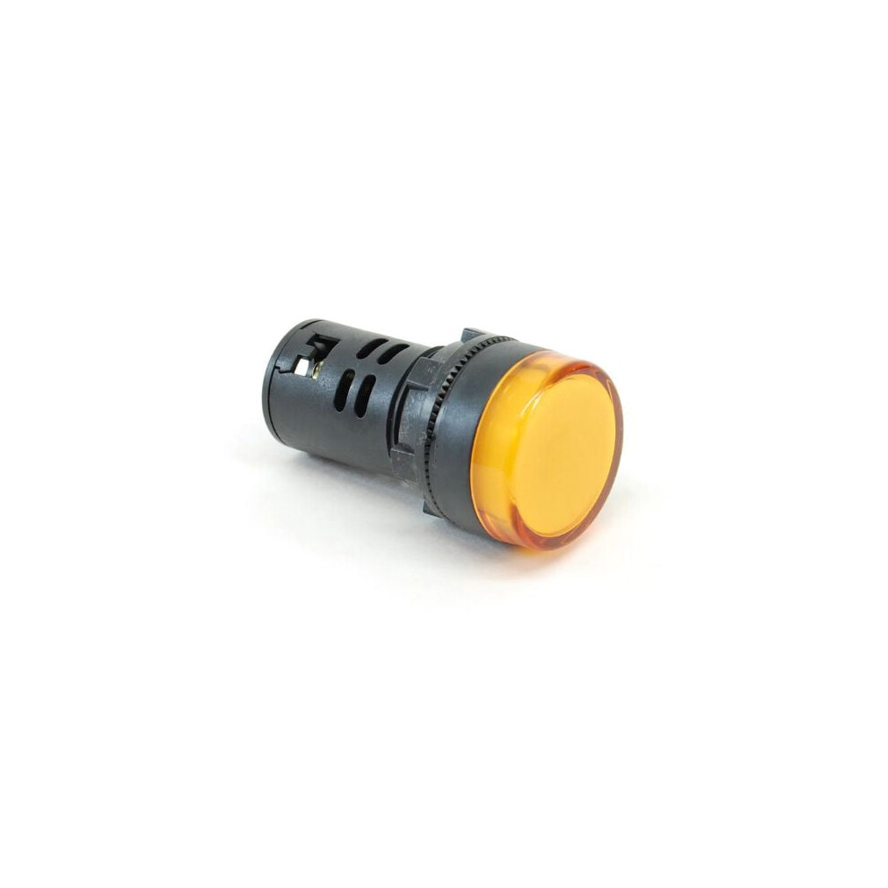 Ad16-22D/S22-Yel-12V - Pilot Light Led 12V 20Ma Yel 22Mm Screw Terminals 9389440203235