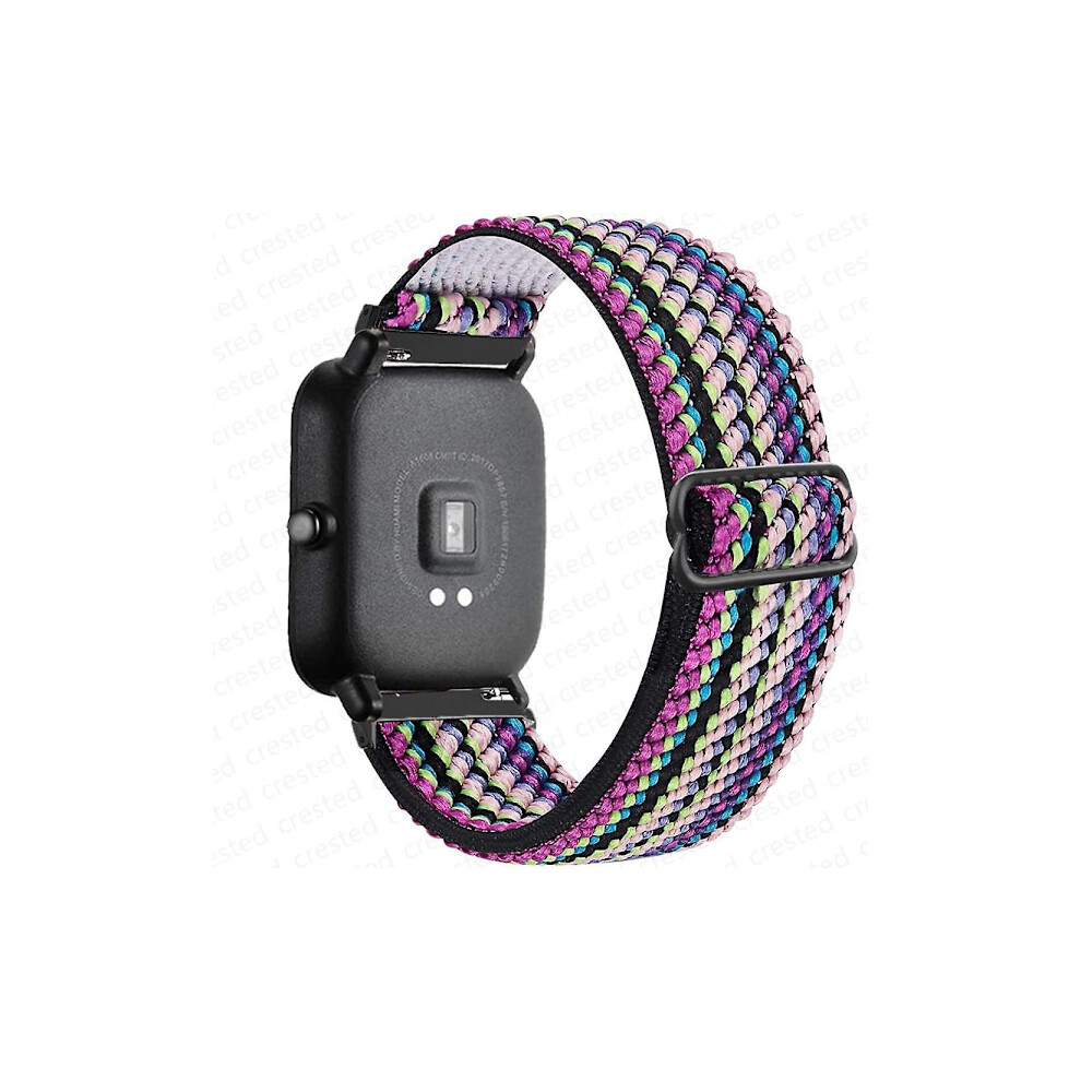 20Mm/22Mm Nylon Elastic Band Compatible With Amazfit Gts 4/3/2, Gtr 4/3/Pro, Bip S, Stratos - Bohemia Style 9389440203136