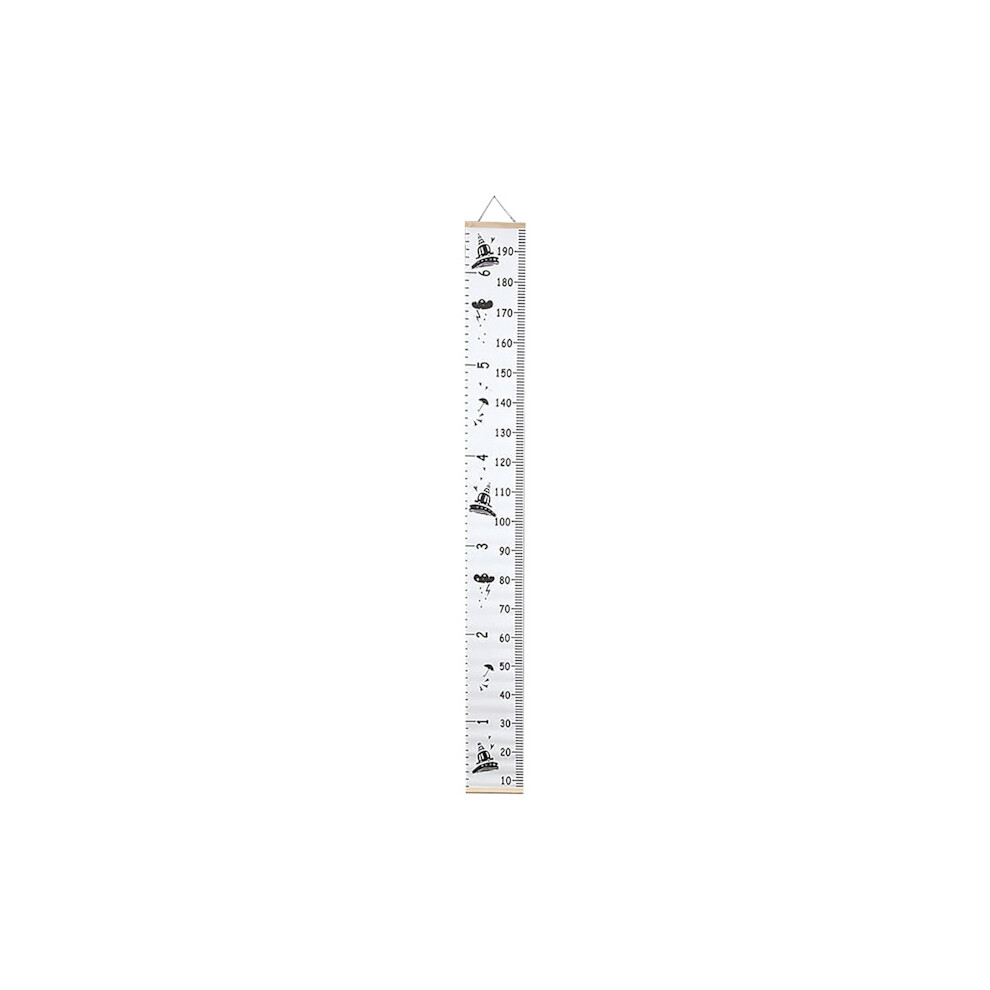 Measuring Tape for Kids Wall Child Height Measurement Hanging Height Chart with Cute Pattern Decorative Children Height Ruler Growth Height Chart H