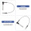 Stainless Steel Pin Indexing Positioning Pin Spring Dowel Push Button Pin 5