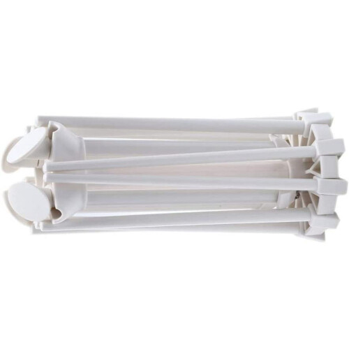 Foldable Pasta Drying Rack Collapsible Noodle Hanging Rack Spaghetti Dryer Rack (White) 2