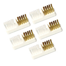 Nail Art Drill Bit Cleaning Brush Copper Wire Cleanser for Manicure 5Pcs Salon Home Tool