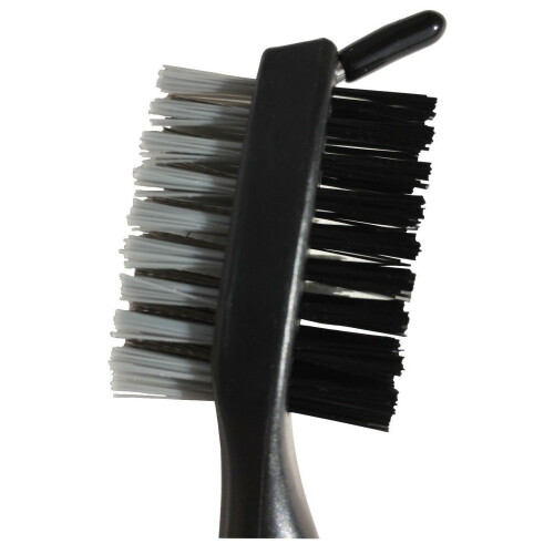 Simyoung Golf Cleaning Tool, 2-Sided Retractable Brush, Black 1