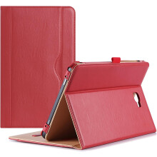 Leather Case for Galaxy Tab A 10.1-inch 2016 (SM-T580 T585 T587), Stand Folio Cover for Galaxy Tab A 10.1" Tablet (NO S