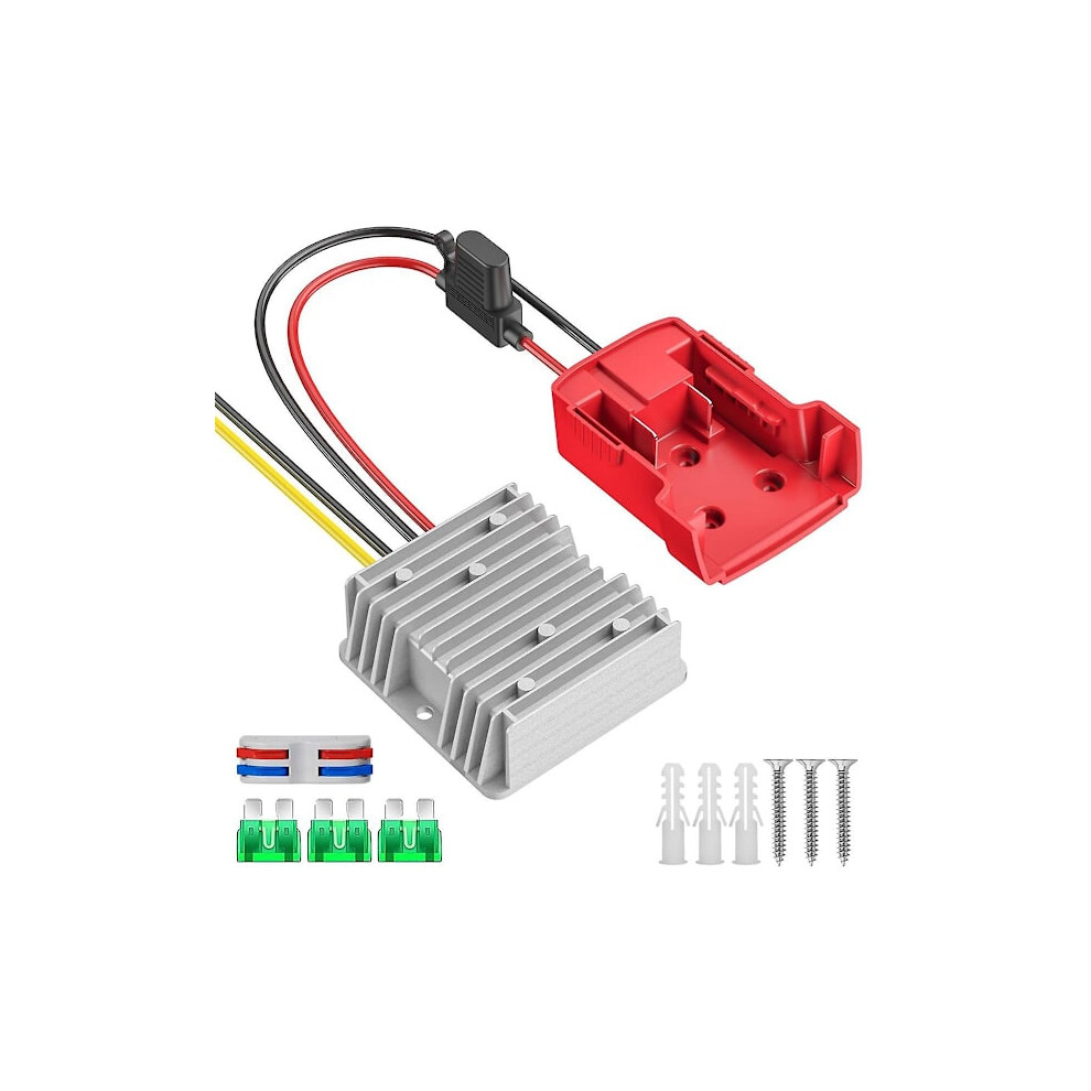 18V To 12V Converter For Battery Adapter, Dc 12V 20A 240W Buck Converter Regulator 9389440350403