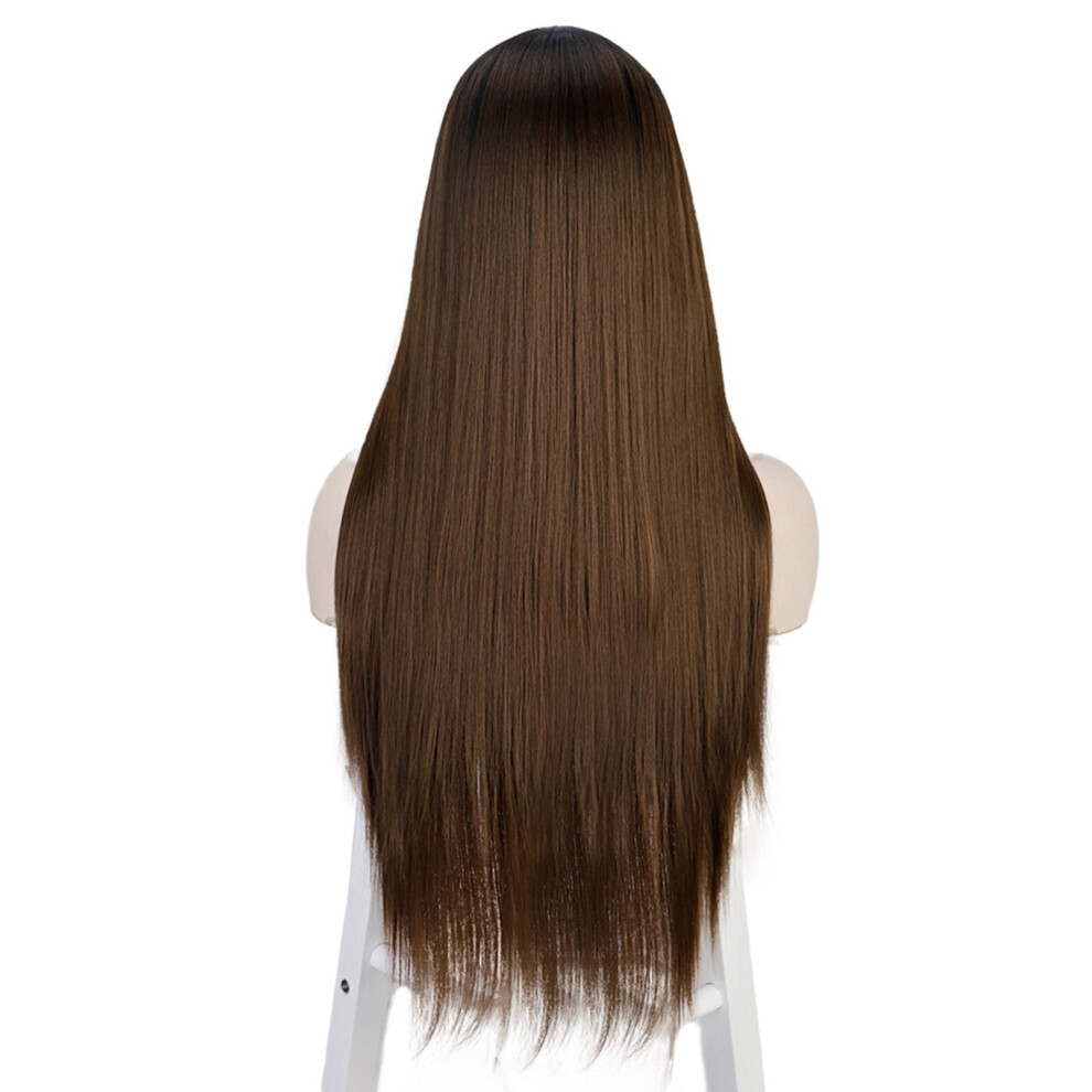 Unisex Black Yhaiogs Compatible With Motown Tress Lace Front Wigs, Long Straight & Curly Hair, European & African Fiber Wigs