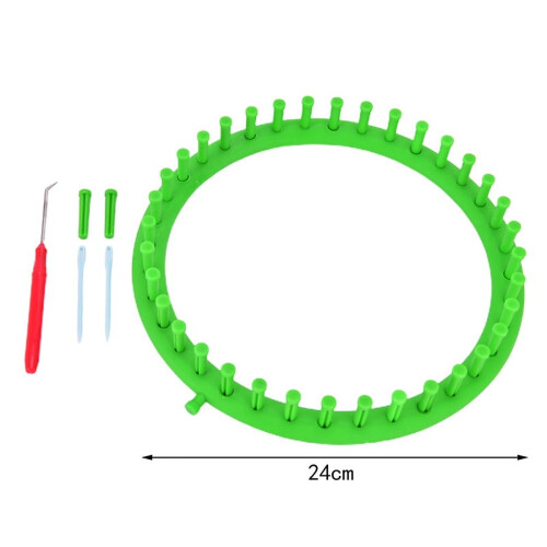 Round Knitter Looms DIY Tool Kit Plastic Round Circle Creative Hat Sweater