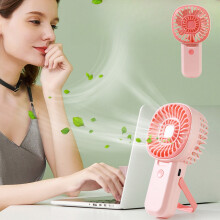 Donemore Mini Portable Turbo Fan, USB Rechargeable Silent Personal Fan, Small Handheld Fan for Travel, Camping, Office, Home, Outdoor
