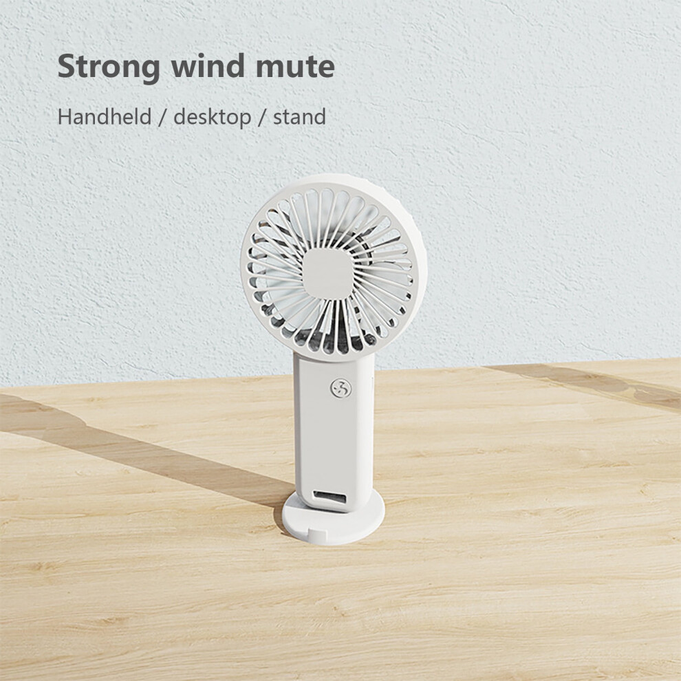 Yanhaigong Portable Handheld Fan, Mini Personal Fan With Bracket, Usb Charging, Compatible With Desktop & On-The-Go Use 9482828971983