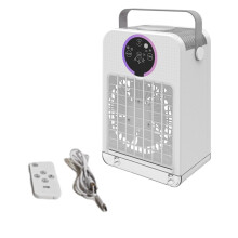 Portable Air Conditioner USB Mini Air Cooler 700ML Water Tank Fast Cooling Low Noise for Desk Bedroom