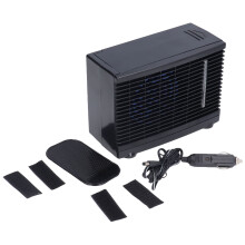 12V Portable Air Conditioner and Evaporative Cooler Fan with Water Tank for Car Home Travel Quiet