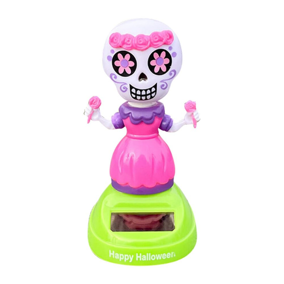 Solar Dancing Toy Dashboard Doll Solar Powered Motion Cute Bobblehead For Car Office Desk Decor 9070919106873