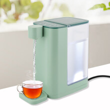 Instant Hot Water Dispenser Electric Kettle, 3s Heating, 5 Temp Settings, Safety Lock, Green