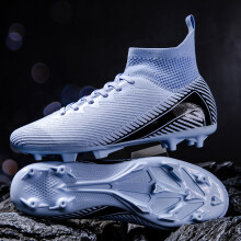 (7066C-lanse, 44) Mens Professional FG Soccer Cleats Long Studs Summer Lightweight Anti-Slip Breathable Outdoor Training Football Boots
