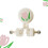Suction Cup Shower Head Holder 360 Adjustable NoDrill Wall Mount for Handheld, White 1