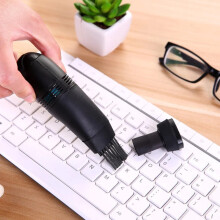Mini Handheld Keyboard Vacuum Cleaner USB Powered for PC Laptop Desk and Home