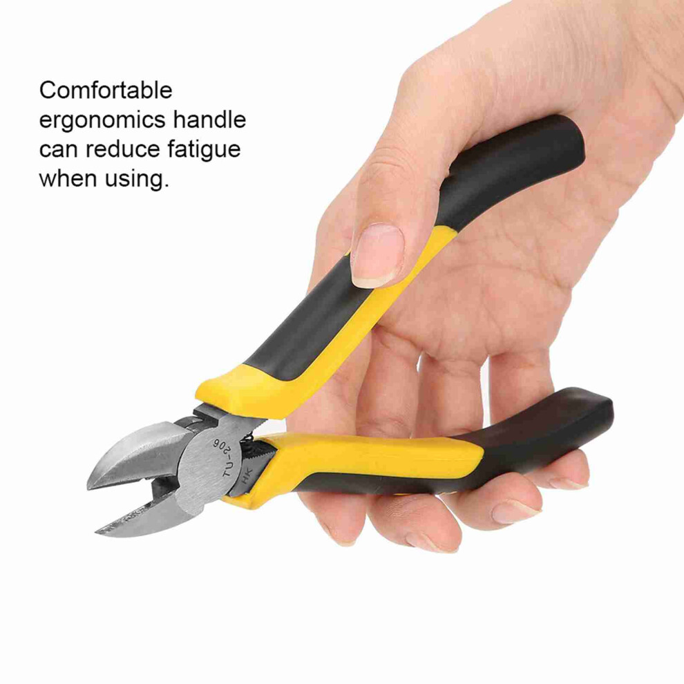 6In Diagonal Cutting Pliers Copper Cable Nippers Tu-206 Heavy Duty Wire Cutter 4681382765778