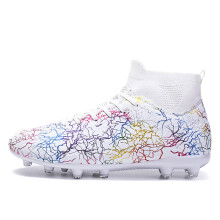 (1986C-baise-c-, 40) Fashion High Top TF/FG Soccer Cleats Mens Womens Personalized Multi-Color Professional Athletic Football Boots