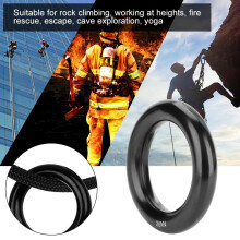 Outdoor-Aluminium-Rappelring 12mm 20KN für Klettern & Rettung
