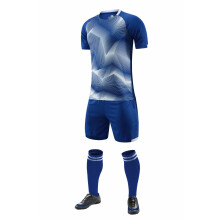 Football Kit Adult Kids Soccer Jersey Football Training Sets Blank Version Custom Name Number Logo Jersey Shorts