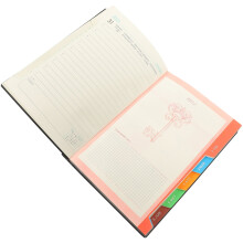 Carnet de notes, agenda, bloc-notes pour organiser son emploi du temps et ses travaux scolaires