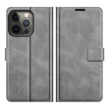 RFID-Protected Wallet Case compatible with iPhone 13 Pro Max - Boom of Sweden Grey