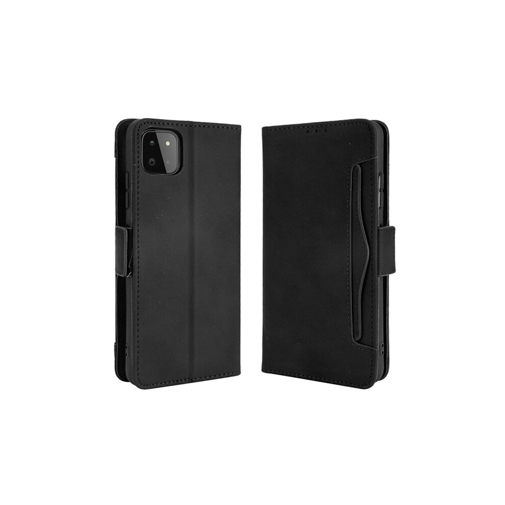 Compatible With Samsung Galaxy A22 5G Wallet Case - Black 9389440300422