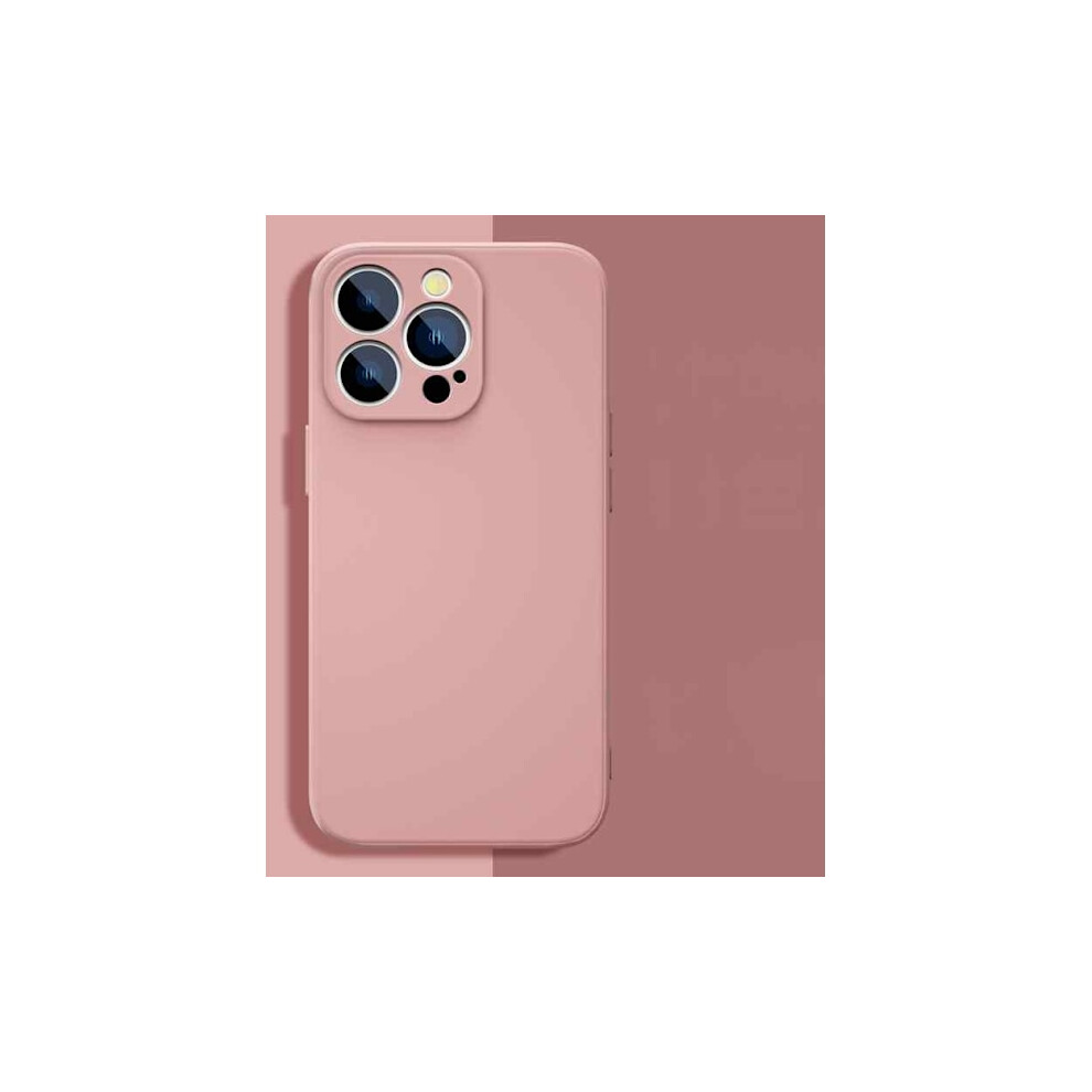 Compatible With Iphone 13 Pro Max Cover - Microfiber Silicone Pink 9389440300323