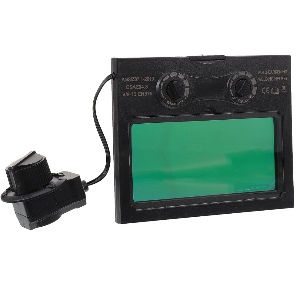 Auto-Darkening Lenses Welding Accessories Solar Power Dimming Liquid Crystal Led Plastic 9389440301177