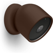 Silicone Cover Compatible with Google Nest Cam Outdoor or Indoor (y) - Magnetic Mount Cover Included, All