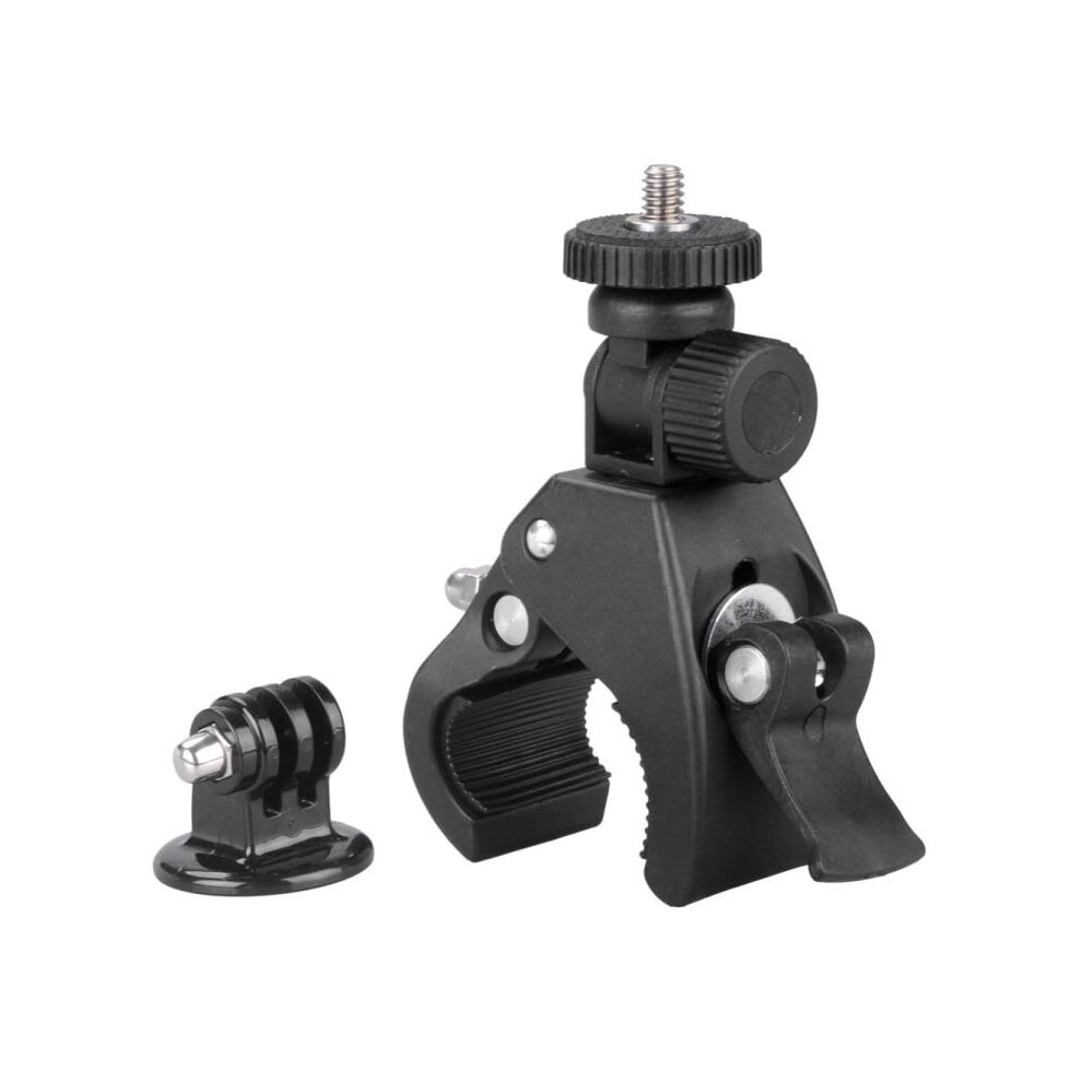 Jandel Bicycle Camera Handlebar Mount Holder, Bike Clamp Bracket With 360 Rotation Tripod Screw, Compatible With Hero5/4/3+/3/2/1, A3 Light 9389440337572