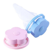 LHX Pet Hair Cleaning Tool, Floating Mesh Filters, Pet Hair Washing Machine, Hair Filter For Cleaning Pet Hair(2 pieces, pink, blue)