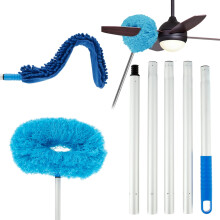 FUYGRCJ Ceiling Fan Cleaner, Washable & Reusable Duster for Blades, Vents, Blinds, Bookcase, Chandelier – Compatible with All Ceiling Fans