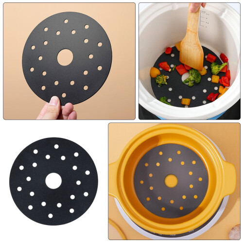 2 Pcs Ceramic Cookware Diffuser Home Cookware Kitchen Assecories Kitchen Toy Induction Adapter Plate 1