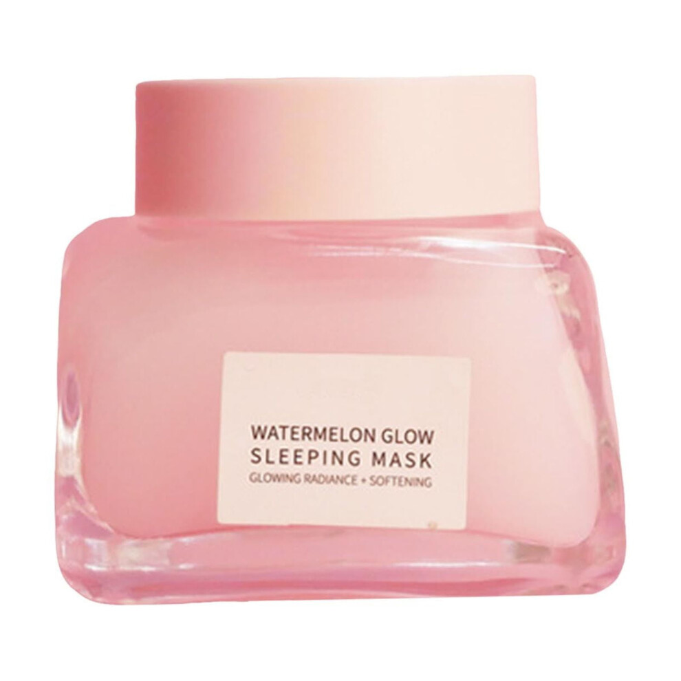 Watermelon Glow Sleeping Glowing Softening Tight Facial Gentle Exfoliating Face Help Minimize The Appearance Of Pores Even Tone Hydrate