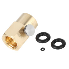 ZPSHYD Soda CO2 Adapter, compatible with CGA320 to TR21.4 for soda makers, water cylinder refill connector, accessories