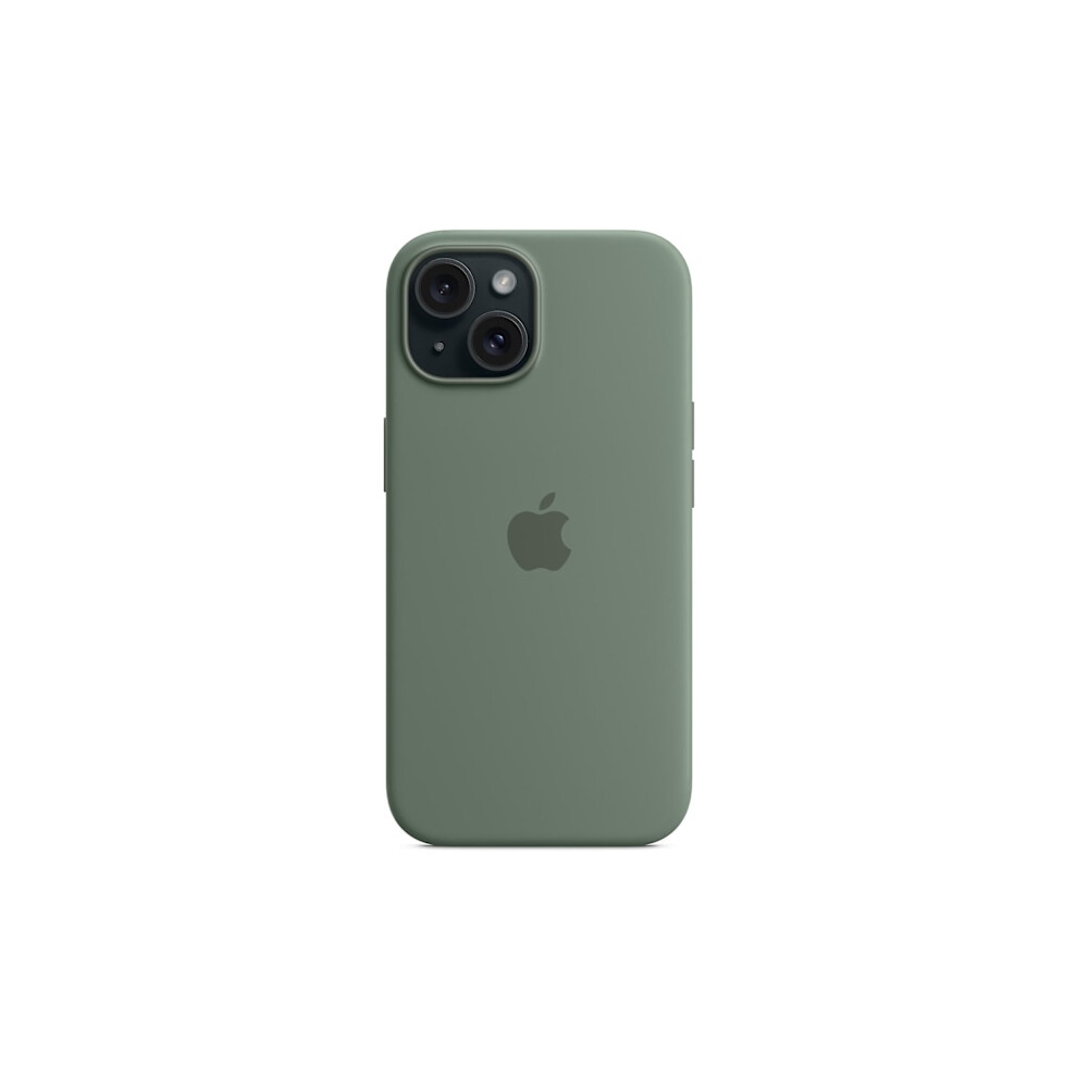 Compatible With Iphone 15 Cover Compatible With Magsafe Scratch Protection Silicone Cover (Fmy) Gray Compatible With Iphone 15 Green 9389440351592
