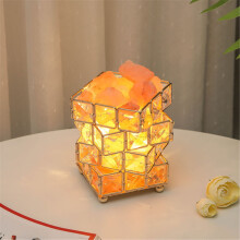 Kiplyki Flash Deals 4.92in Lamp With Dimmer - Night Natural Crystal Stone Classic Metal Base Non-Slip Ambient Bedside Table Lamp（5ML）